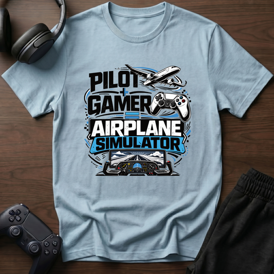 Airplane Simulator T-Shirt