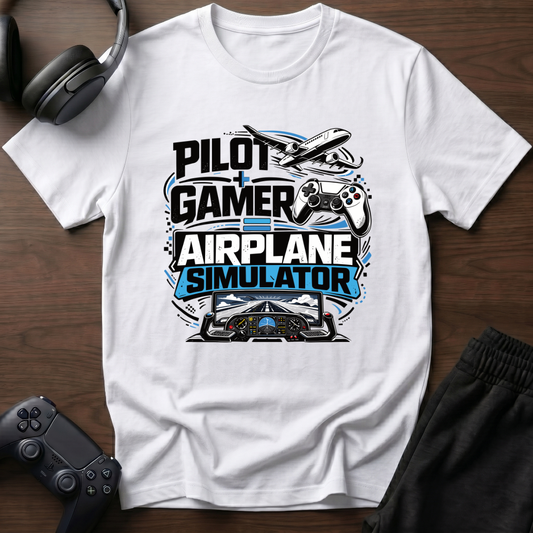 Airplane Simulator T-Shirt